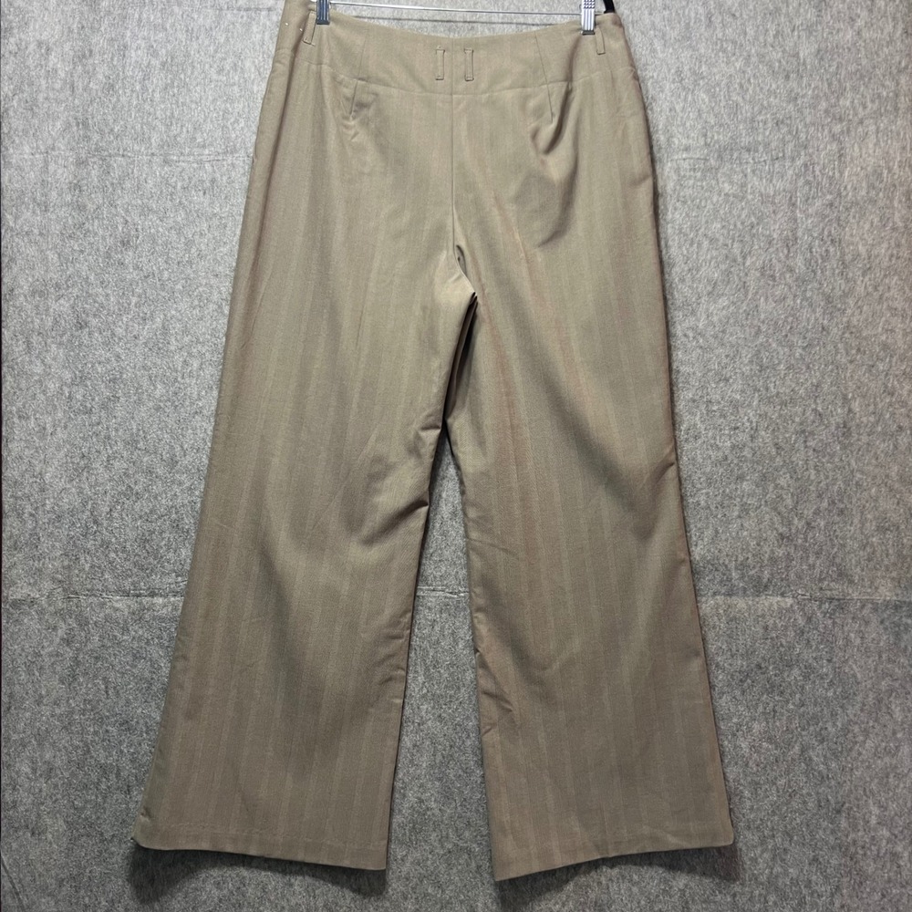 East 5th Wide Leg‎ Herringbone Career Dress Pants Size 16 Business Trousers - Picture 9 of 9